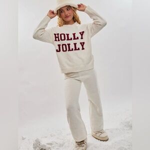 Holly Jolly Sweater & Pants Set- NWT